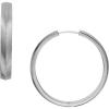 Silver Linear Texture Large Hoop Silver Linear Texture Large Hoop