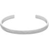 imageFossil Womens Sterling Silver or SilverTone Stainless Steel Chain Bracelet for WomenHarlow SilverTone Linear Bangle