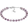 Silver-Tone/Amethyst Silver-Tone/Amethyst