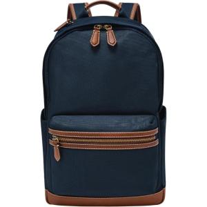 imageFossil Buckner Leather BackpackNew Buckner Navy