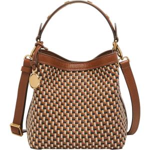imageFossil Jessie Small Bucket Crossbody BagNeutral Woven
