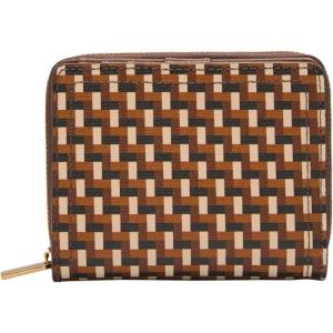imageFossil Logan Multifunction Bifold Wallet NebulaNeutral Woven Print