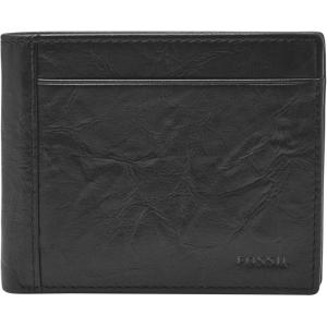 imageFossil Mens Bifold Coin Pocket WalletNeel Black