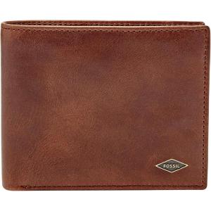 imageFossil Mens Bifold Coin Pocket WalletRyan Dark Brown