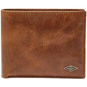 imageFossil Mens Bifold Passcase WalletBrown