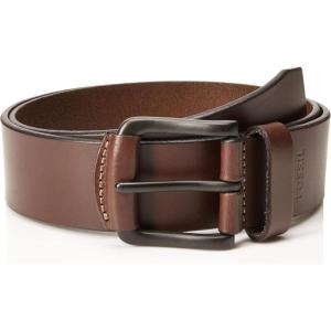 imageFossil Mens Brown Leather BeltCarson Dark Brown