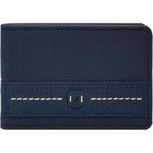 imageFossil Mens Leather Slim Minimalist Bifold Front Pocket Wallet for MenNavy