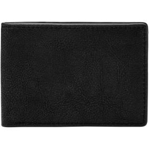 imageFossil Mens Leather Slim Minimalist Bifold Front Pocket Wallet for MenSlate BlackGray
