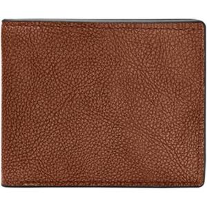 imageFossil Mens Leather Slim Minimalist Bifold Front Pocket Wallet for MenSteven Brown