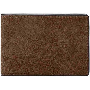 imageFossil Mens Leather Slim Minimalist Bifold Front Pocket Wallet for MenSteven Medium Brown