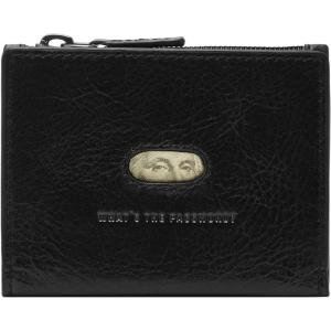 imageFossil Mens Leather Slim Minimalist Card Case Front Pocket WalletAndrew Black