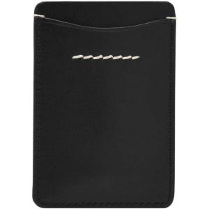 imageFossil Mens Leather Slim Minimalist Card Case Front Pocket WalletWestover Black