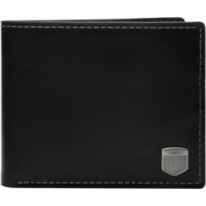 imageFossil Mens Ryan Leather RFID Blocking Bifold Flip ID WalletHayes Black