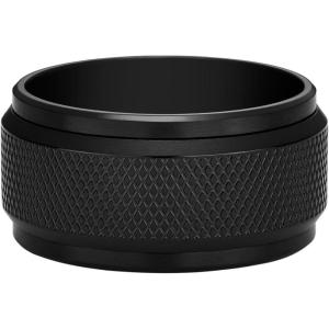 imageFossil Mens Stainless Steel RingKnox Black