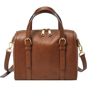 imageFossil Womens Carlie Satchel HandbagBrown
