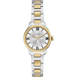 imageFossil Womens Gilmore ThreeHand Date Stainless Steel WatchTwo Tone