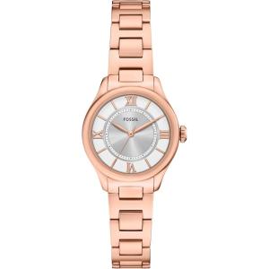 imageFossil Womens Gilmore ThreeHand Rose GoldTone Stainless Steel Watch Model ES5420