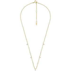 imageFossil Womens GoldTone Stainless Steel Pendant Chain Necklace for WomenGold Sadie Chain