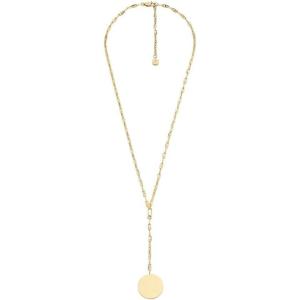 imageFossil Womens GoldTone Stainless Steel Pendant Chain Necklace for WomenHeritage YPendant