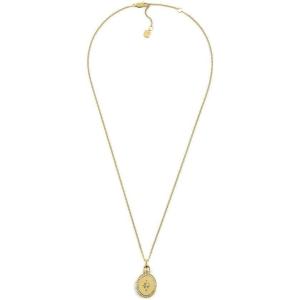 imageFossil Womens GoldTone Stainless Steel Pendant Chain Necklace for WomenLocket Star