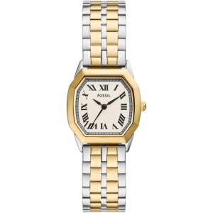 imageFossil Womens Harlow ThreeHand Stainless Steel Bracelet WatchGoldSilver