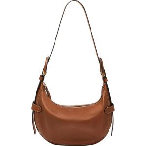 imageFossil Womens Harwell Leather Hobo Purse Handbag for WomenBrown