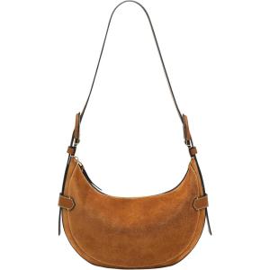 imageFossil Womens Harwell Leather Hobo Purse Handbag for WomenSaddle Suede