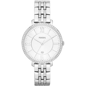 imageFossil Womens Jacqueline Quartz Stainless Steel ThreeHand WatchSilver Glitz