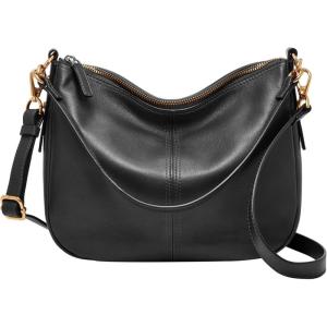 imageFossil Womens Jolie Leather Crossbody Purse Handbag for WomenBlack