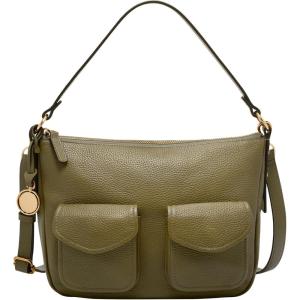 imageFossil Womens Jolie Leather Crossbody Purse Handbag for WomenDesert Olive