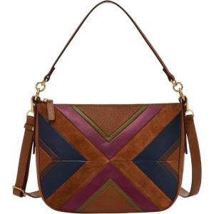 imageFossil Womens Jolie Leather Crossbody Purse Handbag for WomenMulti Patchwork