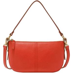 imageFossil Womens Jolie Leather Small Shoulder Bag Purse Handbag for WomenFlash Red