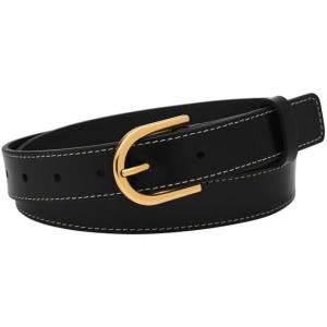 imageFossil Womens Leather BeltBlack D Ring
