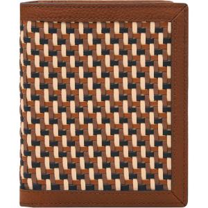 imageFossil Womens Leather Passport CaseNeutral Woven