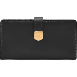 imageFossil Womens Lennox Tab Bifold WalletBlack
