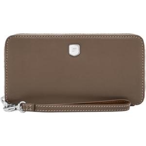imageFossil Womens Lennox Zip Continental WalletSmoke