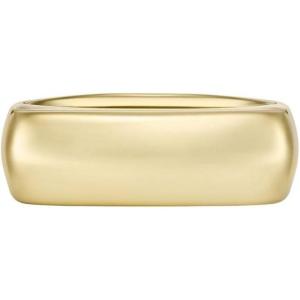 imageFossil Womens Plated Stainless Steel RingGold Dome