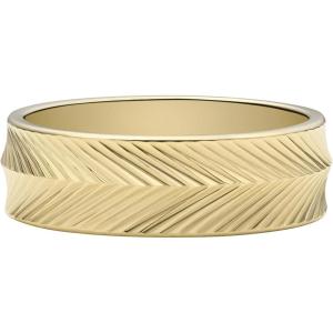 imageFossil Womens Plated Stainless Steel RingGold Harlow Linear