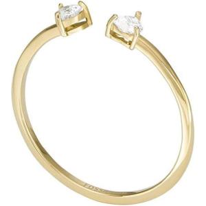 imageFossil Womens Plated Stainless Steel RingGold Heart Glitz