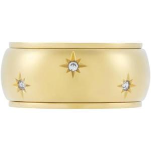 imageFossil Womens Plated Stainless Steel RingGold Sadie Glitz