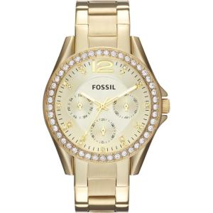 imageFossil Womens Riley Stainless Steel Multifunction WatchGold