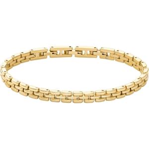 imageFossil Womens Stainless Steel Chain BraceletGold Arden Links