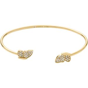 imageFossil Womens Stainless Steel GoldTone Bangle BraceletGold Sutton Butterfly