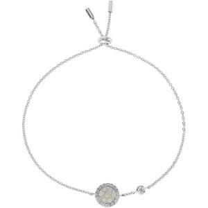 imageFossil Womens Sterling Silver or SilverTone Stainless Steel Chain Bracelet for WomenSilver Gray Mother of Pearl