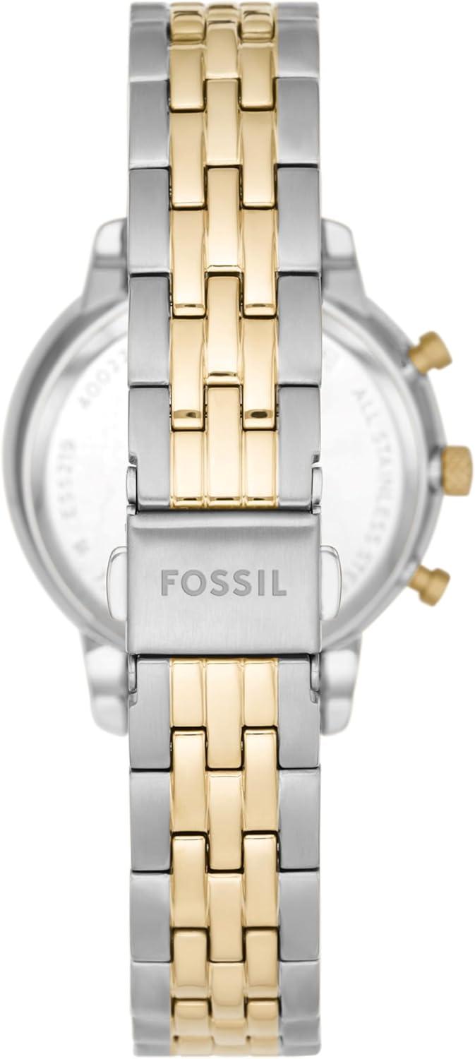imageFossil Womens Neutra Quartz Stainless Steel Chronograph WatchGoldSilver
