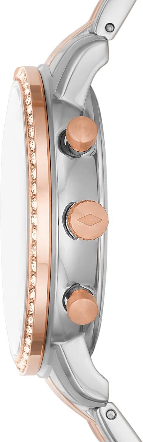 imageFossil Womens Neutra Quartz Stainless Steel Chronograph WatchRose GoldSilver