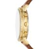 imageFossil Womens Neutra Quartz Stainless Steel Chronograph WatchBrown LeatherGold