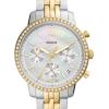imageFossil Womens Neutra Quartz Stainless Steel Chronograph WatchGoldSilver
