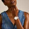 imageFossil Womens Neutra Quartz Stainless Steel Chronograph WatchRose GoldSilver