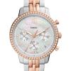 imageFossil Womens Neutra Quartz Stainless Steel Chronograph WatchRose GoldSilver